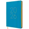 Diary Finocam FLEXI Blue 11,8 x 16,8 cm 2026