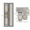 Key padlock ABUS