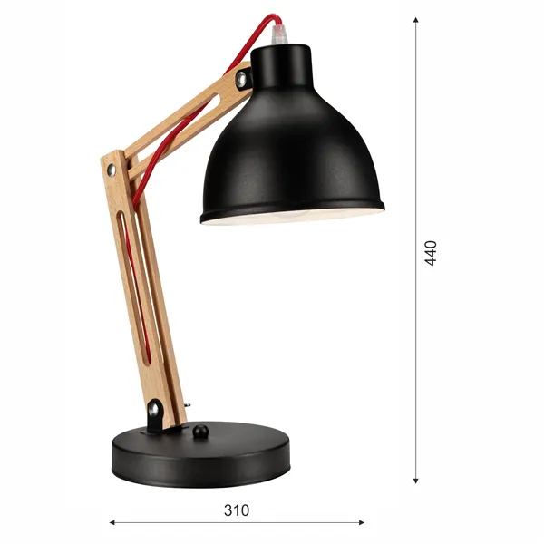 LN-1.96 MARCELLO 1-light loft bedside lamp