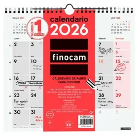 Настенный календарь Finocam бумага 2026 26,5 x 24,5 cm
