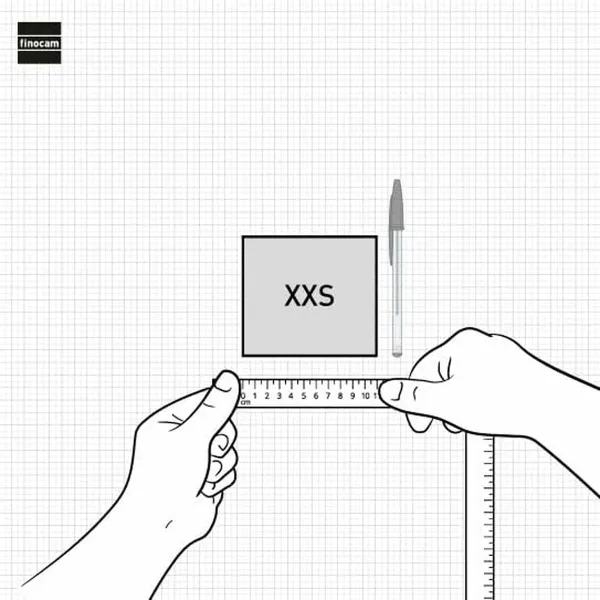 Desktop Calendar Finocam Paper 11 x 11 cm 2026