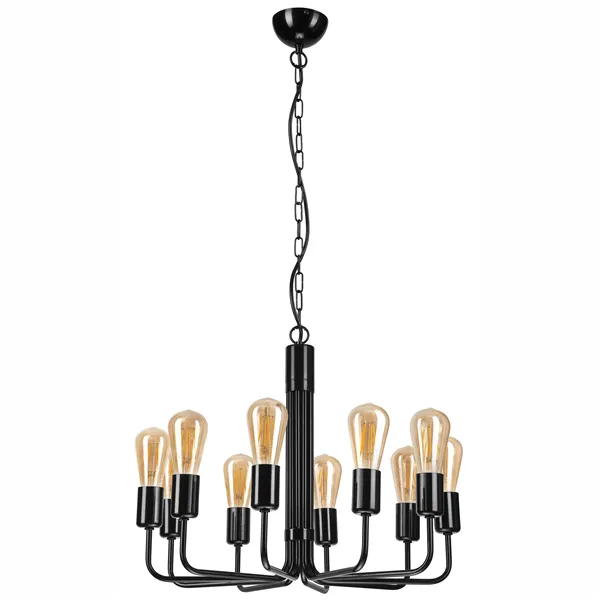 LM-10.155 TIFFANY 10-light loft hanging lamp