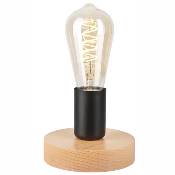 LN-1.138 VITO 1-light wooden night lamp