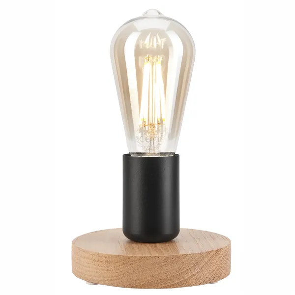 LN-1.138 VITO OAK 1-light wooden night lamp