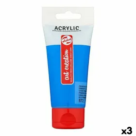 Akryylimaali Talens Art Creation Syaani 75 ml (3 osaa)