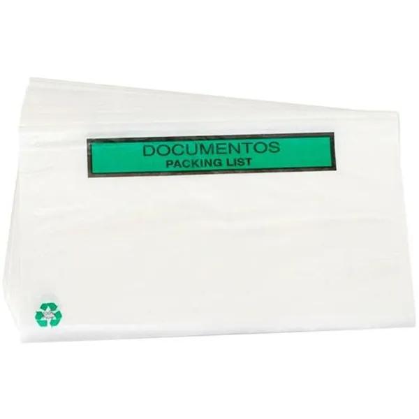 Aploksnes Plastmasa 240 x 135 mm 100 gb.