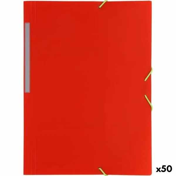Kansio Grafoplas COLORGRAF Punainen Lehti (50 osaa)