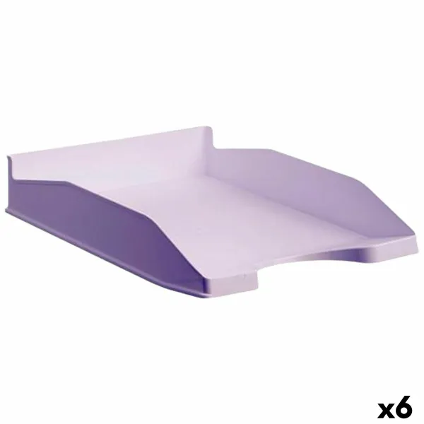 Лоток для документов Archivo 2000 ECOGREEN Мальва A4 Лист 34,5 x 25,5 x 6 cm (6 штук)