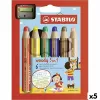 Krāsainie zīmuļi Stabilo Woody Daudzkrāsains 6 Daudzums (5 gb.)