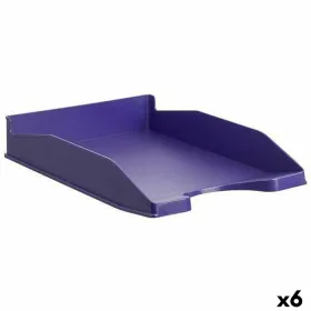 Лоток для документов Archivo 2000 Мальва A4 Лист 34,5 x 25,5 x 6 cm (6 штук)