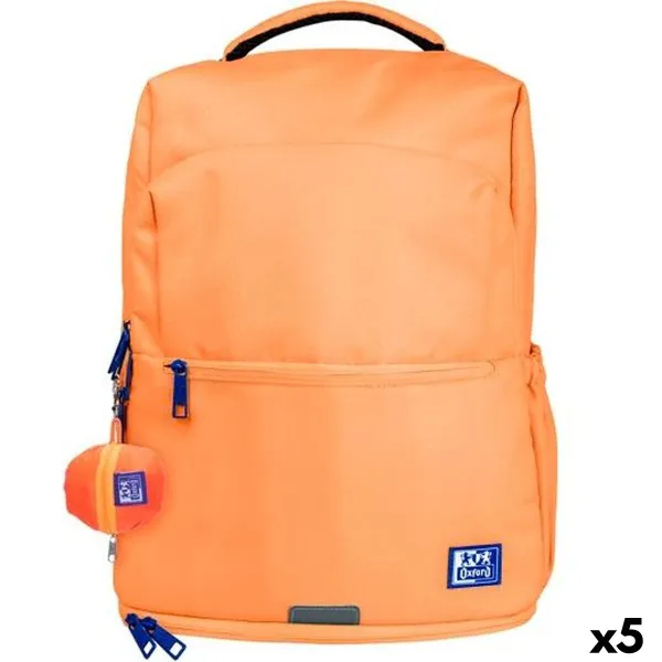 Mokyklinis krepšys Oxford YOUNG PROOF B-OUT Persikas 30 x 42 x 15 cm (5 vnt.)