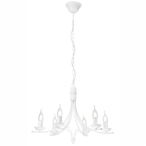 LM-6.153 LUCY classic 6-light candlestick hanging lamp