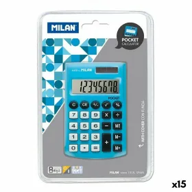 Skaičiuotuvas Milan POCKET Mėlyna 9,7 x 6,2 x 0,8 cm (15 vnt.)