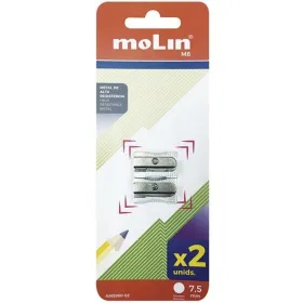 Drožtukas Molin Sidabras Metalinis 2 Dalys (12 vnt.)