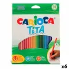 Krāsainie zīmuļi Carioca Tita Daudzkrāsains 24 Daudzums (6 gb.)