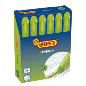 Fluorescējošo Marķieru Komplekts Jovi JOVI!NEON Zaļš 12 Daudzums (8 gb.)