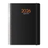 Grafiks DOHE SYNCRO Melns 1/4 15 x 21 cm 2026 (20 gb.)