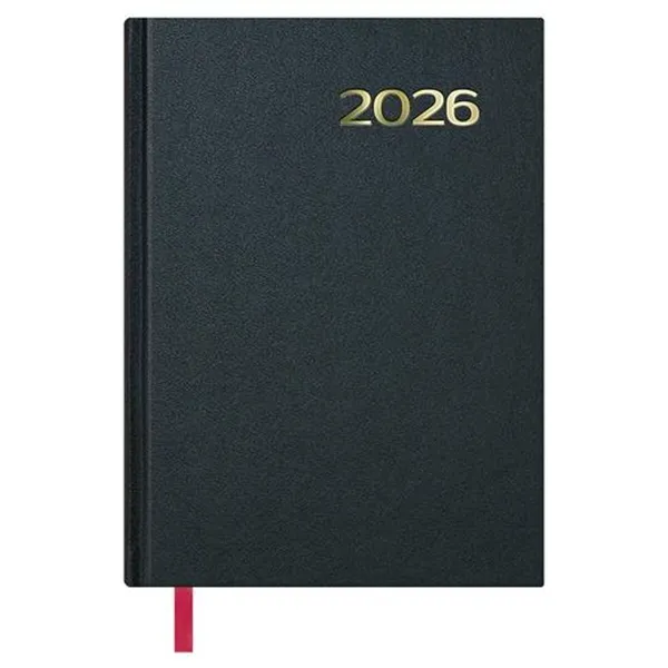 Diary DOHE SÍNTEX Black 14 x 20 cm 2026 (20 Units)