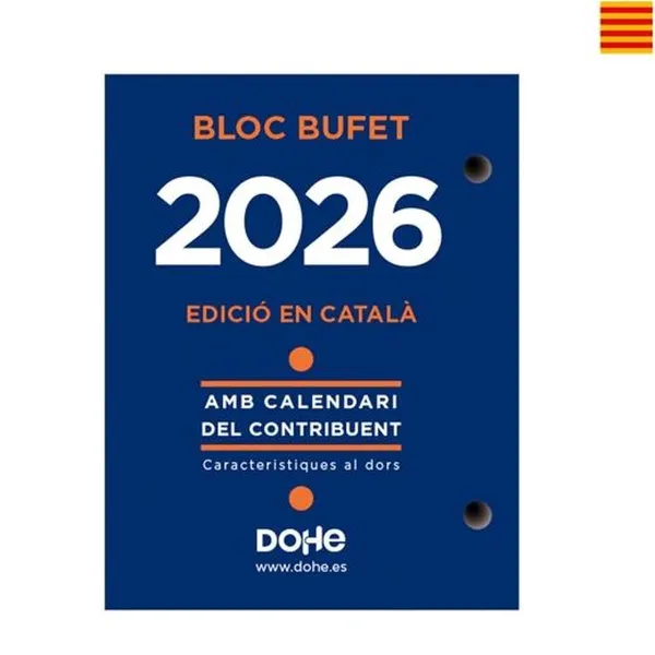 Diary DOHE Bufete 8,5 x 11 cm 2026 (40 Units)