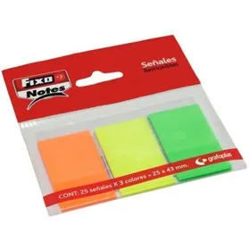 Стикеры для записей Fixo Разноцветный 25 x 43 mm (24 штук)