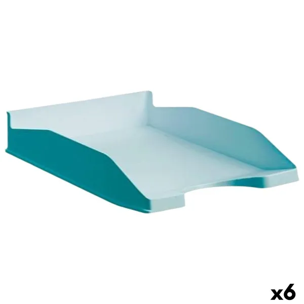 Tiedostolokero Archivo 2000 ECOGREEN Sininen A4 Lehti Kierrätettävä 34,5 x 25,5 x 6 cm (6 osaa)