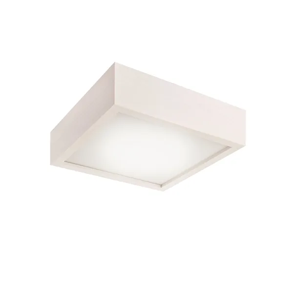 LD.PD-9.1 QUADRO 1-light wooden ceiling lamp