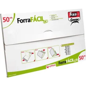Клейкая обложка для книг Fixo FORRAFÁCIL ECO Прозрачный 29 x 52 cm (4 штук)