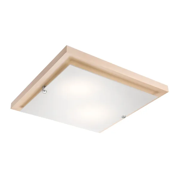 LD.PD-7.2 PEDRO 2-light wooden ceiling lamp