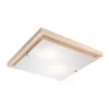 LD.PD-7.2 PEDRO 2-light wooden ceiling lamp