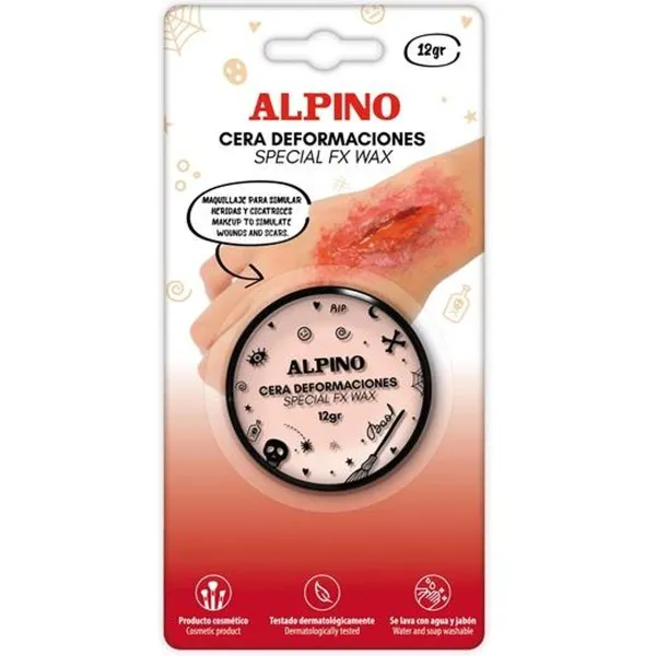макияж Alpino Halloween 12 g Рана (6 штук)