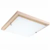 LD.PD-7.2 LED PEDRO LED 2-light wooden ceiling lamp