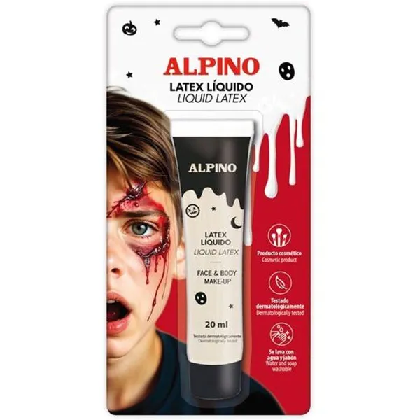 Lateksinis makiažas Alpino 20 ml 6 vnt.