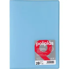 Папка-классификатор Grafoplas POLIPLÁS Синий Лист (8 штук)