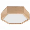 LD.PD-5.1 HEX hexagonal 1-light wooden ceiling lamp