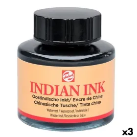 Muste Talens Indian Ink Musta 30 ml (3 osaa)