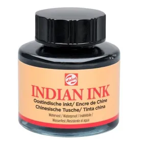 Muste Talens Indian Ink Musta 30 ml (3 osaa)