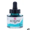 Акварельные краски Talens Ecoline Бирюзовый зеленый 30 ml (3 штук)