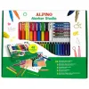 Tussisetti Alpino MARKER STUDIO Monivärinen 48 Kappaletta (4 osaa)
