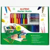 Tussisetti Alpino MARKER STUDIO Monivärinen 48 Kappaletta (4 osaa)