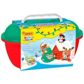 Пластилиновая игра Jovi PLAY&FUN Christmas Adventure Разноцветный