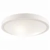 LD.PD-8.3 ANELLO 3-light wooden ceiling lamp with convex glass