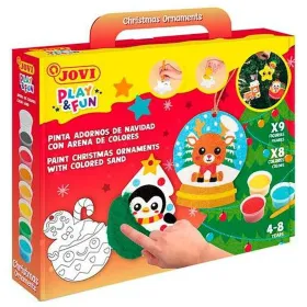 Magiškas smėlis Jovi PLAY&FUN Christmas Ornaments (3 vnt.)