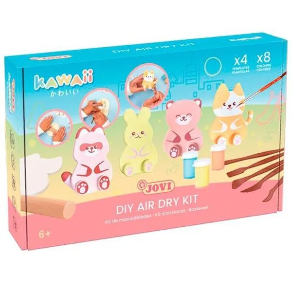 Craft Set Jovi KAWAII AIR DRY Multicolour (3 Units)