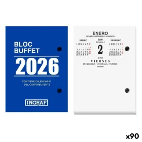 Stalo kalendorius Ingraf Buffet 2026 (90 vnt.)