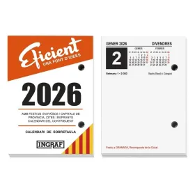 Stalo kalendorius Ingraf Eficient 2026 (75 vnt.)