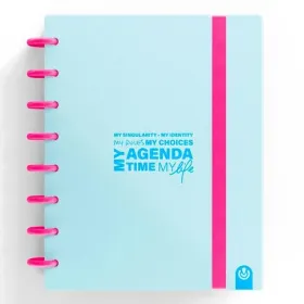 Расписание Carchivo My Agenda Time My Lfe Пастельно-голубой A5 (10 штук)
