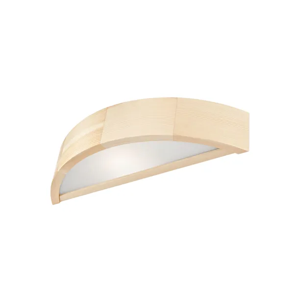 LD.PD-6.4 EVELINE WALL 1-light wooden semi-ceiling lamp