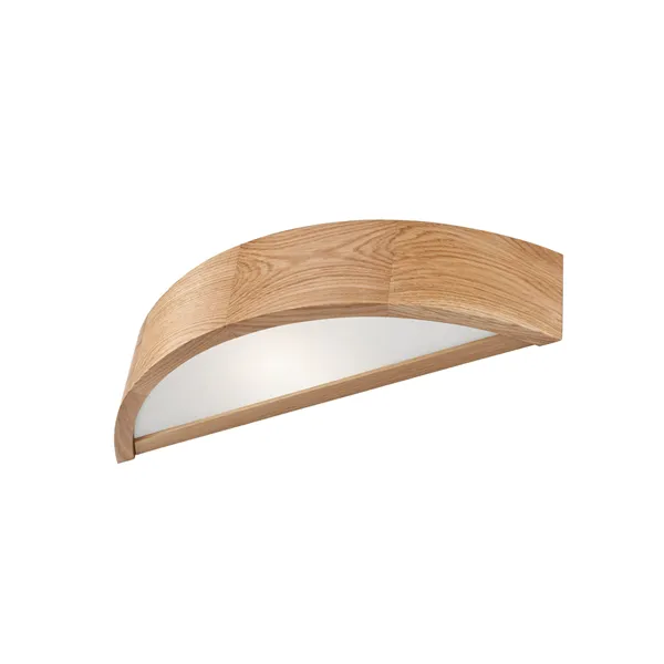 LD.PD-6.4 EVELINE WALL 1-light wooden semi-ceiling lamp