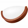 LD.PD-8.4 ANELLO WALL 1-light wooden semi-ceiling lamp