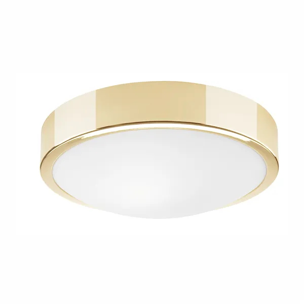 LD.PD-8.7 JONAS single-light ceiling lamp with convex metal glass